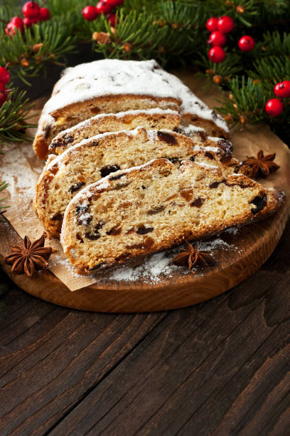 istock Christmas cake with spices and dried fruits, selective focus 1226772207