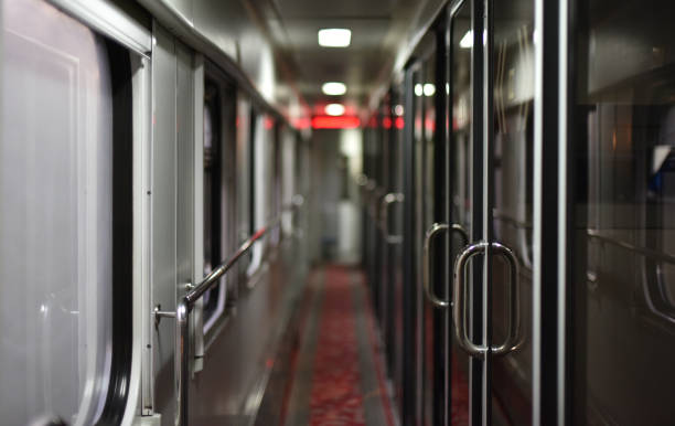 istock inside view, corridor of intercity train 1226774726