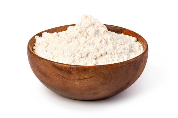 istock bowl of flour on white background 1226775302