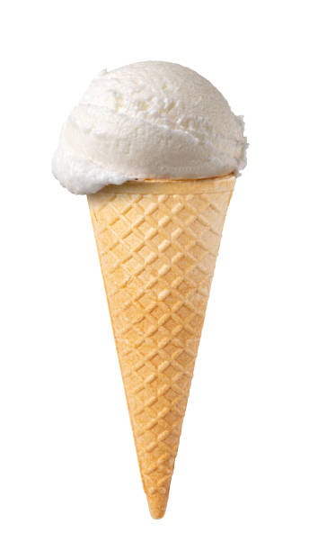 istock pineapple ice cream sorbet in the cone 1226775397