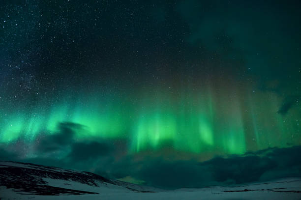 istock Northern lights in Island 1226776468
