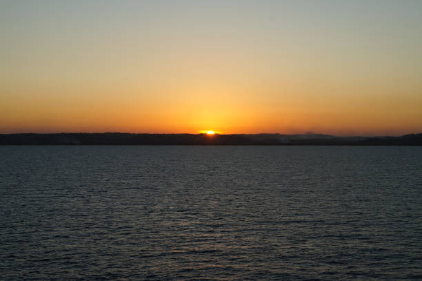 istock Sunset/sunrise on the ocean. 1226779644