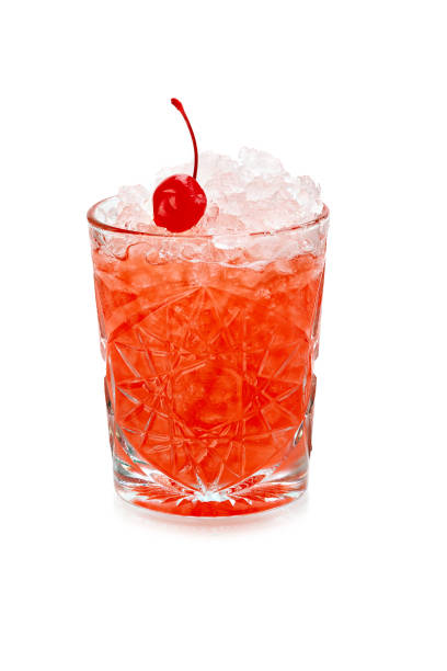 istock Cold alcoholic cocktail isolated on white background. 1226780584
