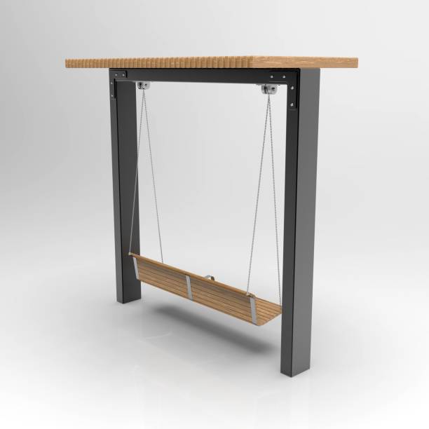 istock 3d image of Park swings Top 2 1226780631
