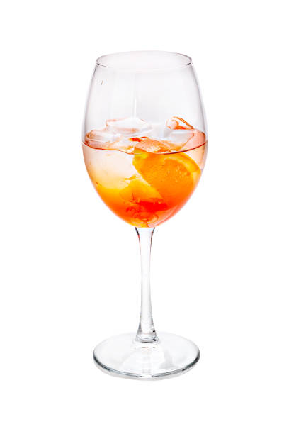 istock Cold alcoholic cocktail isolated on white background. 1226780894