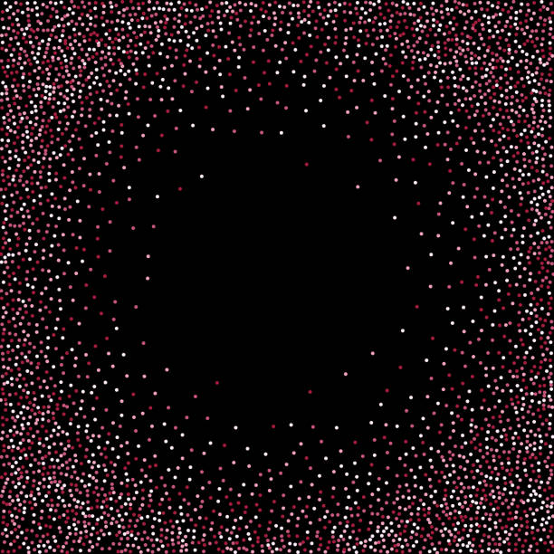 istock Texture pink shine. pink shiny sparkles on black background. eps 10 1226783599