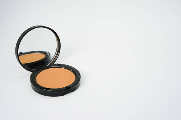 istock pressed powder in box with mirror on isolated white background with copy space 1226785035