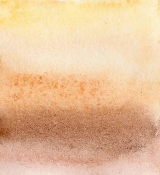 Photo of Abstract broun watercolor background. Texture Gradient from light to dark. sand beach