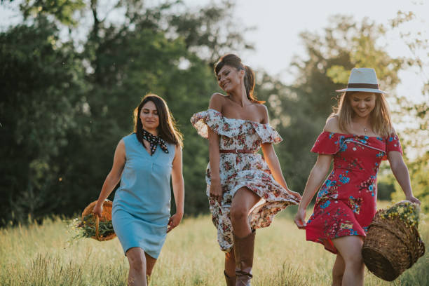 istock Girls spending day in nature 1226789358