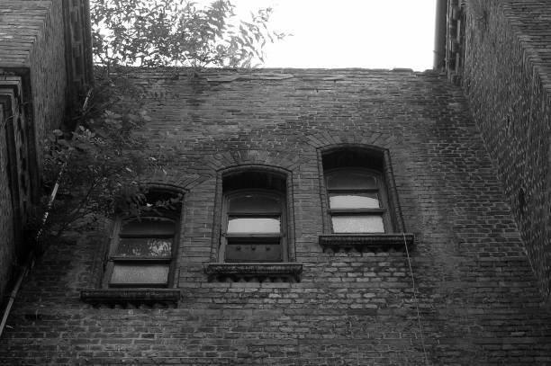 istock Monochrome industrial building in Manchester 1226795108