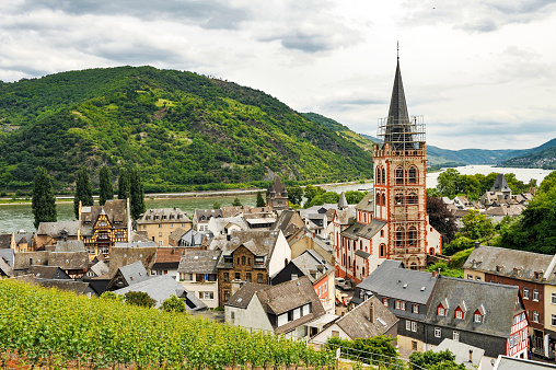 The small Rhineland town of Bacharach  in Germany