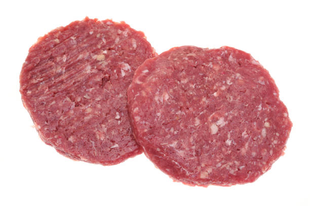 istock Raw meat burger patties 1226797552
