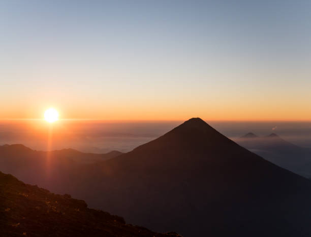 istock Sunrise from Acatenango volcano summit 1226802352