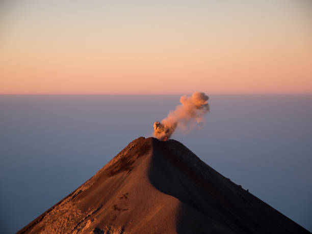 istock A baby eruption from Fuego volcano 1226802376