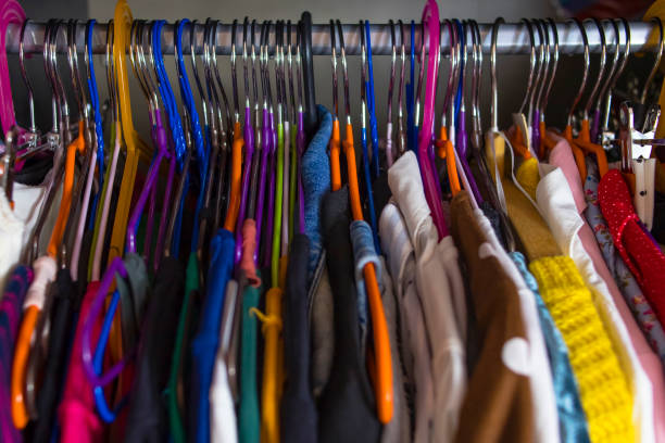 istock Women's wardrobe close-up shallow depth of field 1226805108