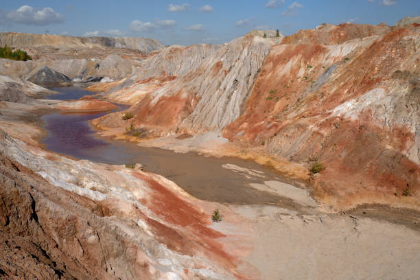 istock Bogdanovsky clay quarry in Russia 1226807847