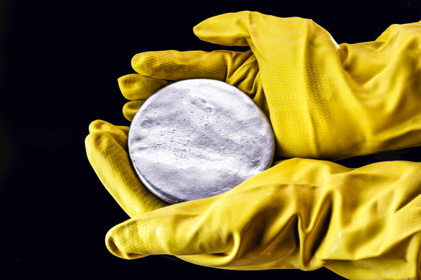 istock A highly enriched uranium billet. Original and without rotation. The enriched uranium is the one with high concentration of the U-235 variant Nuclear weapon, danger of war or nuclear conflict. 1226809258
