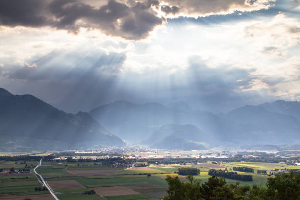 istock Idyllic landscape in the Alps 1226811054