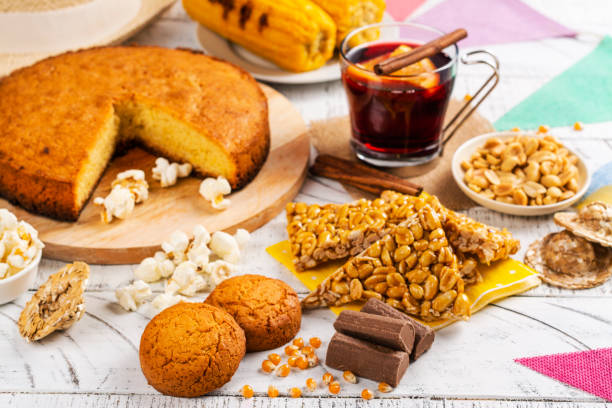 istock Brazilian party junina party table 1226811720