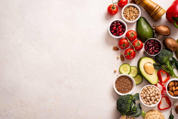 istock Healthy foods for vegetarians 1226827415
