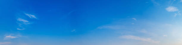 istock Panorama sky with beautiful cloud on a sunny day. 1226856870
