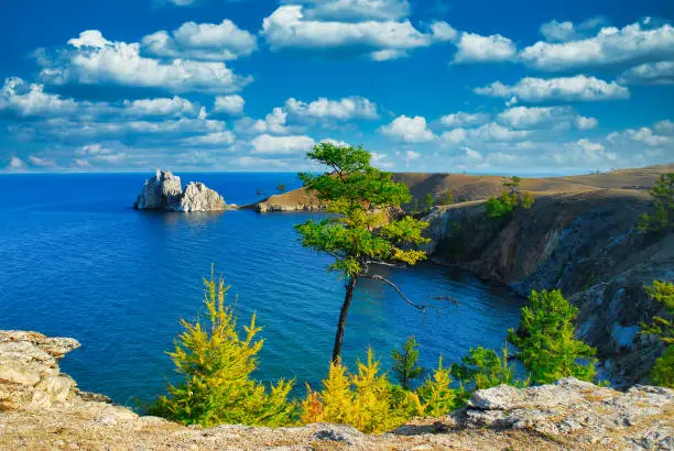 Lake Baikal Olkhon island