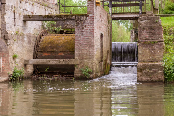 istock An old water mill on the water 1226867590
