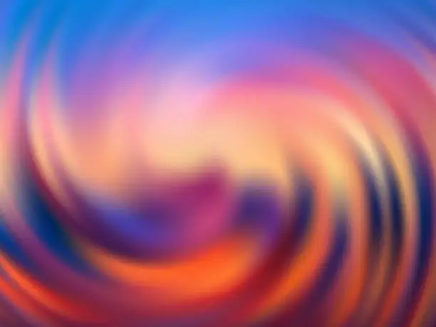 Vector illustration of Vector abstract background in the colors of the sky at sunset. eps10