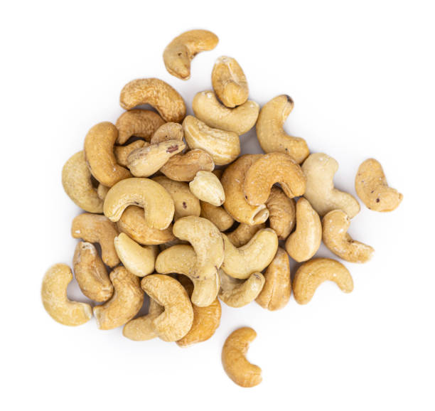 istock Cashew Nuts isolated on white background (selective focus) 1226881326