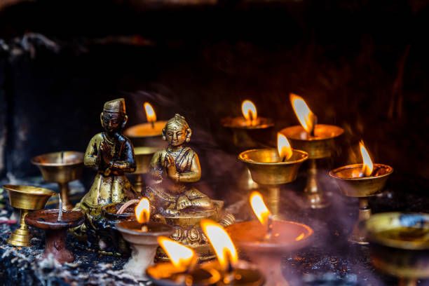 istock Burning Yak Butter Lamps in Nepal 1226883019