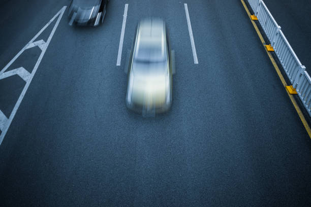 istock High angle view of cars on highway 1226883148