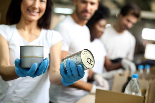 istock Packing canned food 1226887473