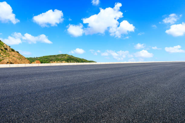 istock Mountain road and sky cloud natural landscape. 1226888758