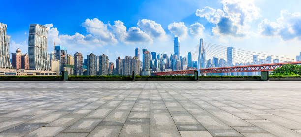 istock Chongqing city skyline and architectural landscape. 1226891445