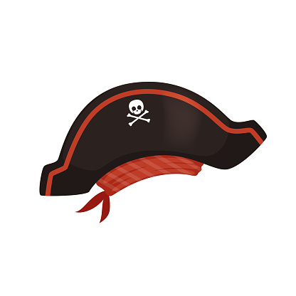 Ilustración de Icono De Sombrero Pirata En Estilo De Dibujos Animados  Aislado Sobre Fondo Blanco Ilustración Vectorial De Stock y más Vectores  Libres de Derechos de Sombrero de marinero - iStock