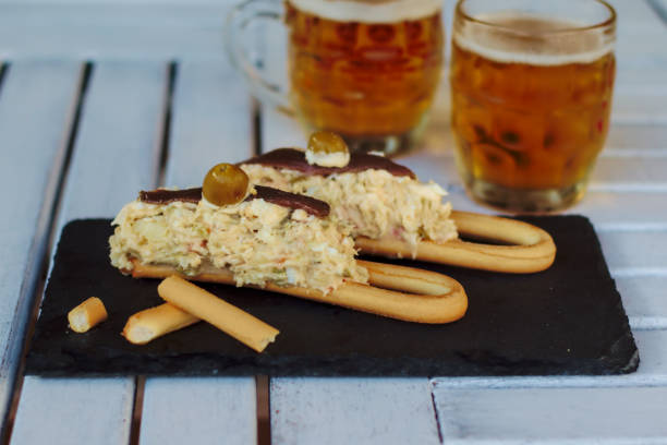 Marinera is a Russian salad - Ensaladilla Rusa