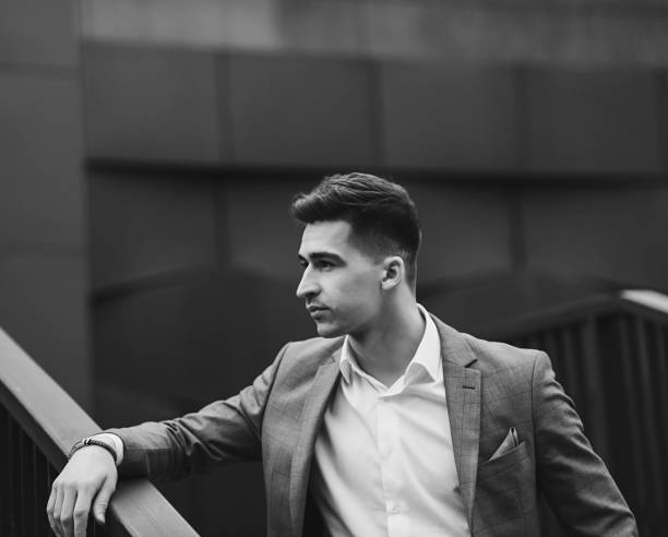 istock handsome man in elegant suit outdoors 1226900831