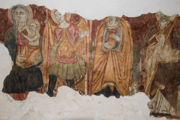 istock Medieval frescoes Venosa Basilicata Italia 1226905426