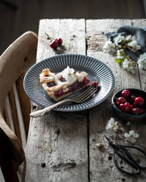 istock a piece of cherry pie 1226908872