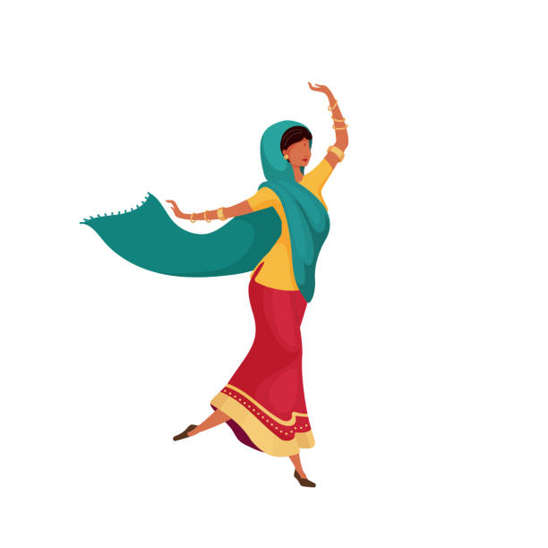 Bollywood Dance Cartoons Illustrations, Royalty-Free Vector Graphics & Clip  Art - iStock