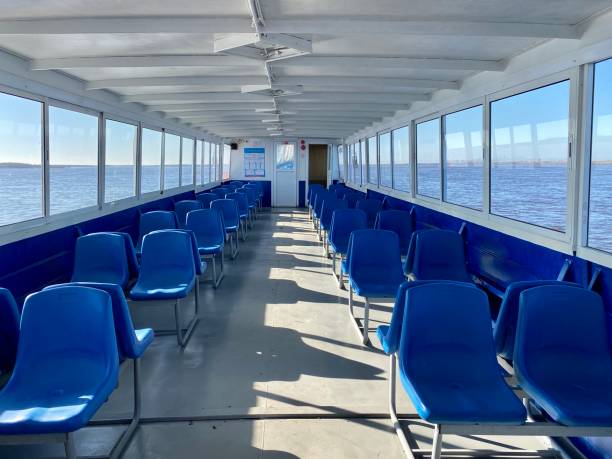 istock Upper deck of the river tram 1226913535