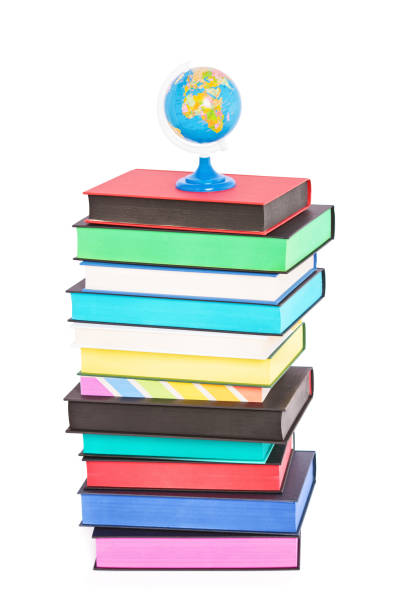 istock A globe on top of stack of colorful books 1226916617