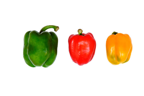 istock Sweet pepper isolated on white background. 1226916811