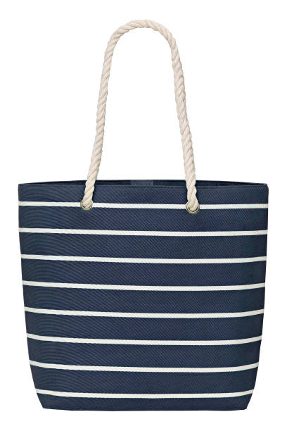 istock Navy sustainable shopping bag with clipping path 1226923158