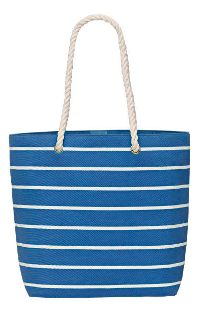 istock Blue sustainable shopping bag with clipping path 1226923164