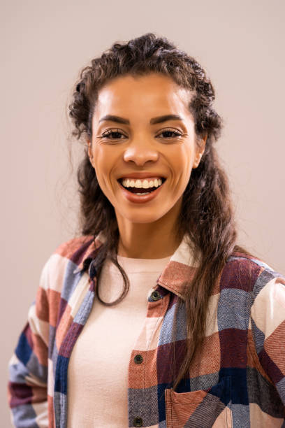 istock Cheerful african-american woman 1226927169