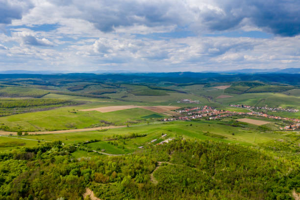 istock agriculture land drone view 1226932906