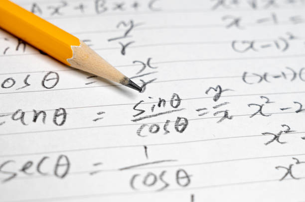 istock Educational concept background with mathematical formulas and pencils. 1226940748