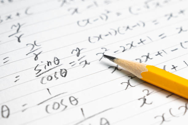 istock Educational concept background with mathematical formulas and pencils. 1226940753
