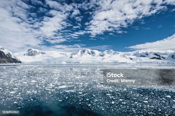 Antarctica Peninsula Glaciers South Pole Stock Photo - Download Image Now - Antarctica, Climate Change, Antarctic Ocean